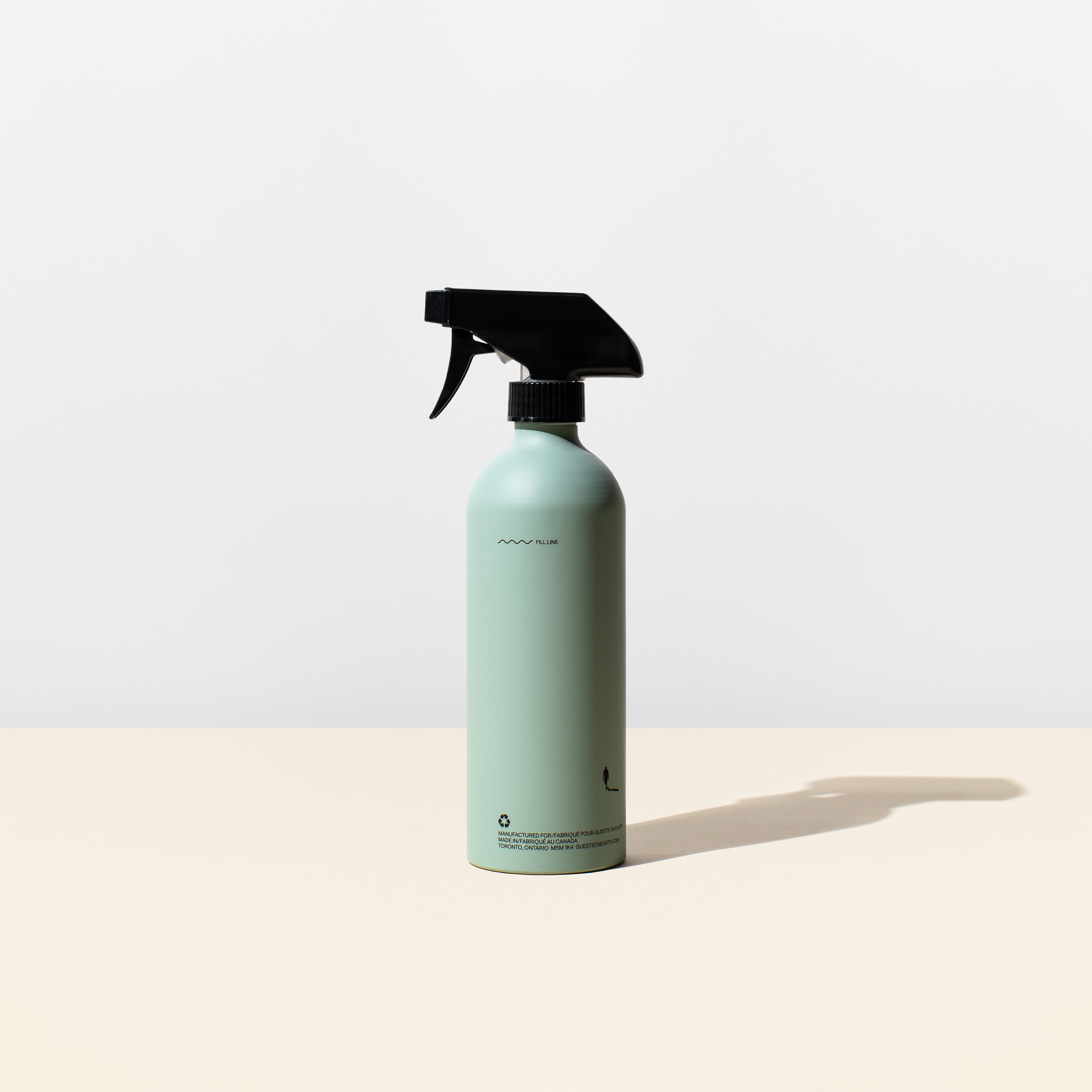 Reusable All-Purpose Cleaner Vessel (Bottle) Back - Guests on Earth