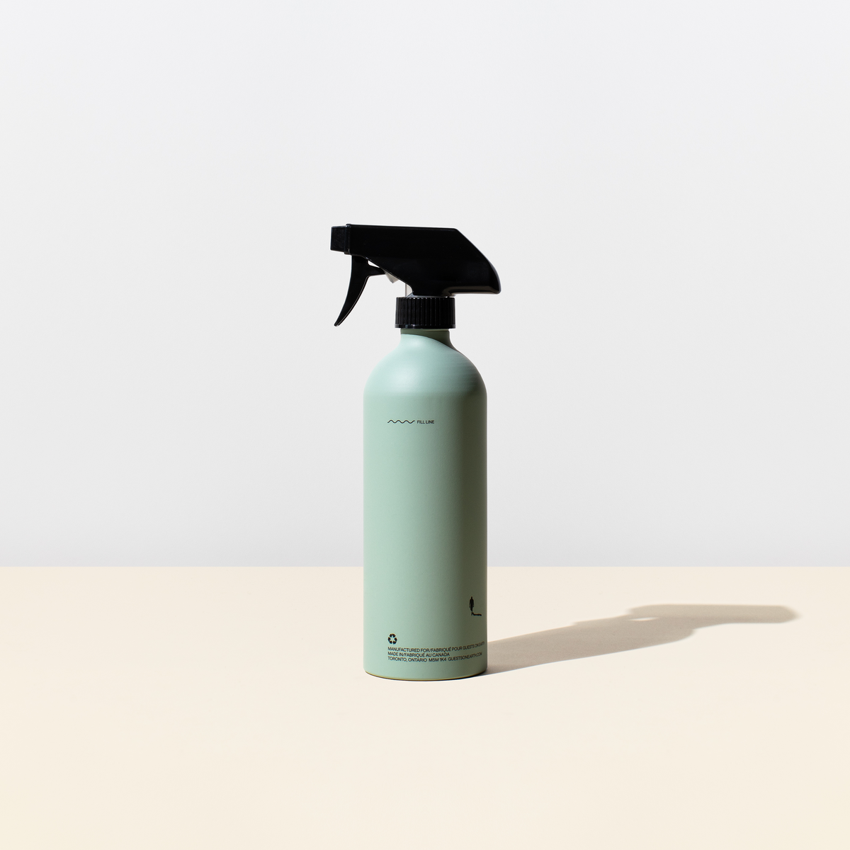 Reusable All-Purpose Cleaner Vessel (Bottle) Back - Guests on Earth