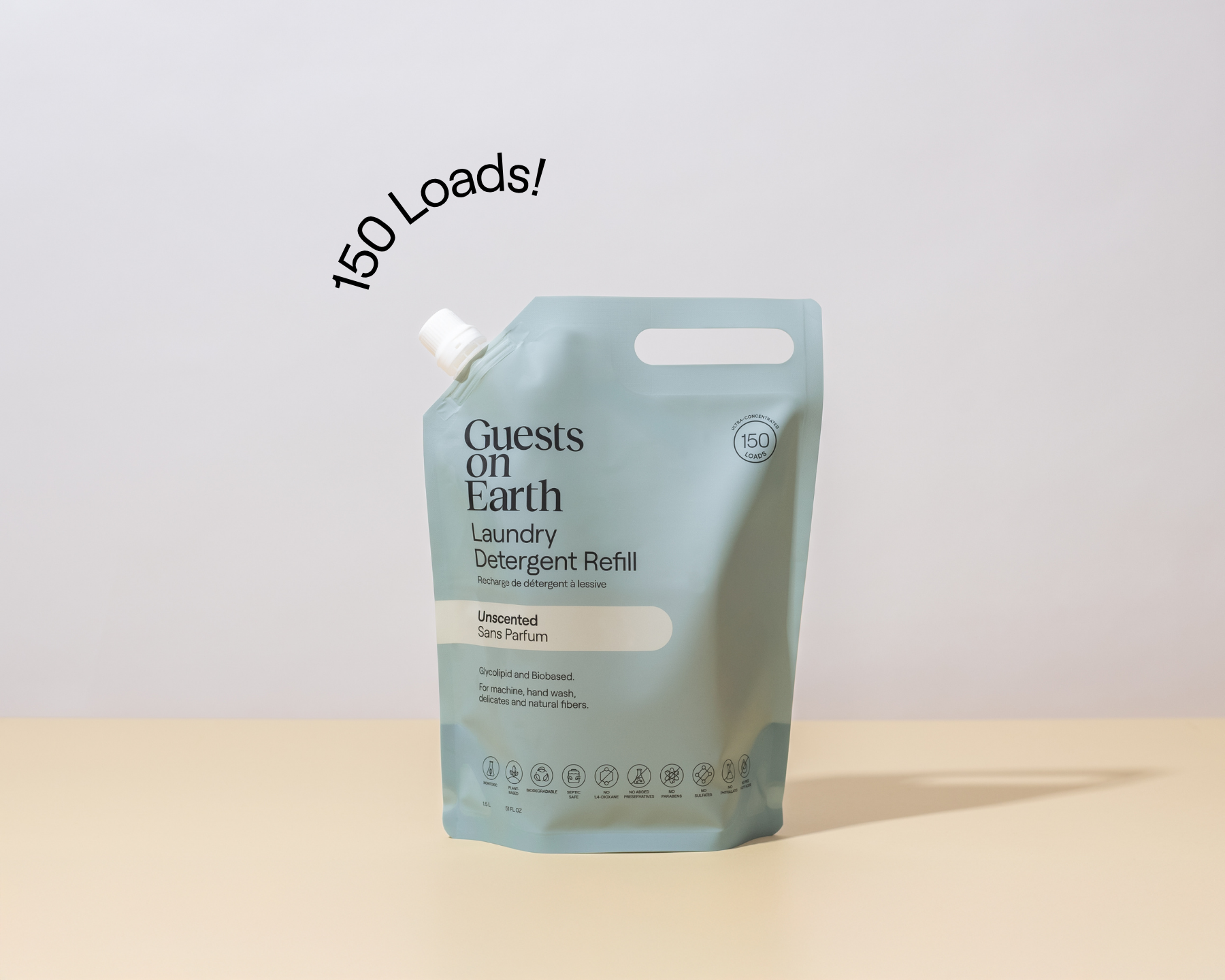 Laundry Detergent Bulk Refill Unscented - Guests on Earth